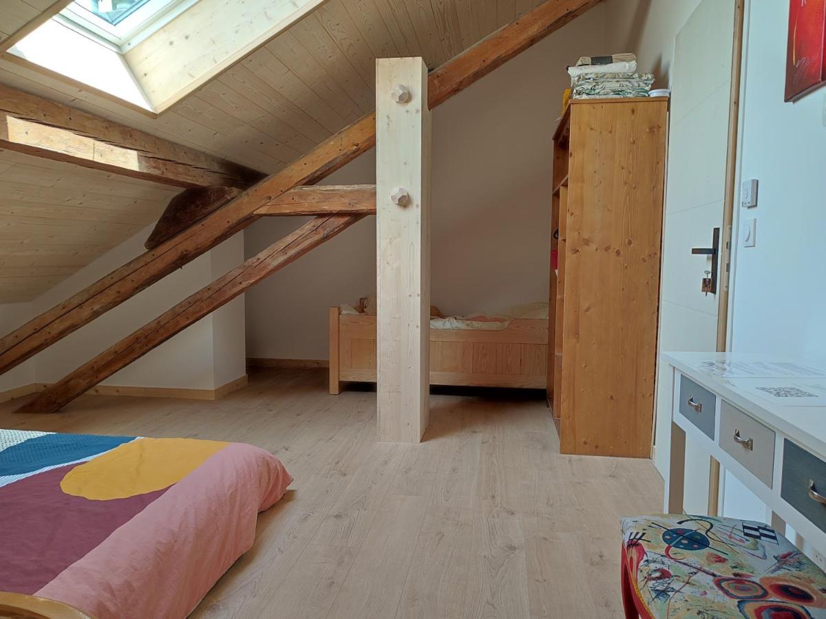 Accotinae Hotell Mont-Saxonnex Exteriör bild