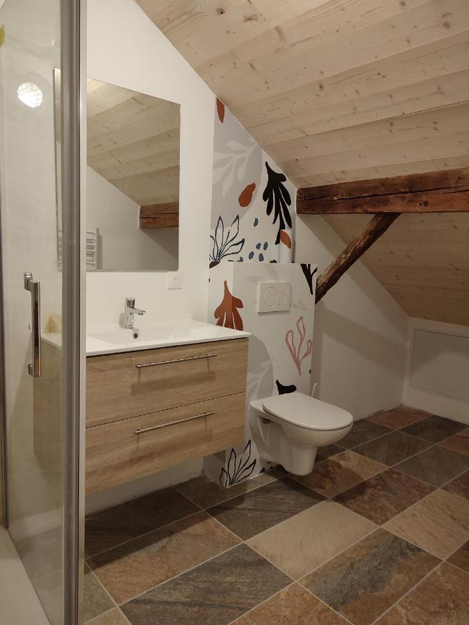 Accotinae Hotell Mont-Saxonnex Exteriör bild